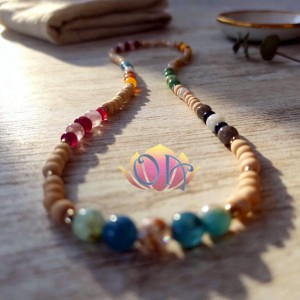 COLAR BOHO HEALING - ARCO ÍRIS